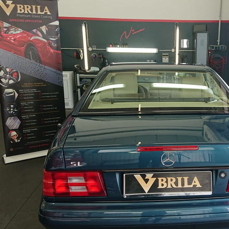 BRILA Wien Premium Body Coating Mercedes SL Heck